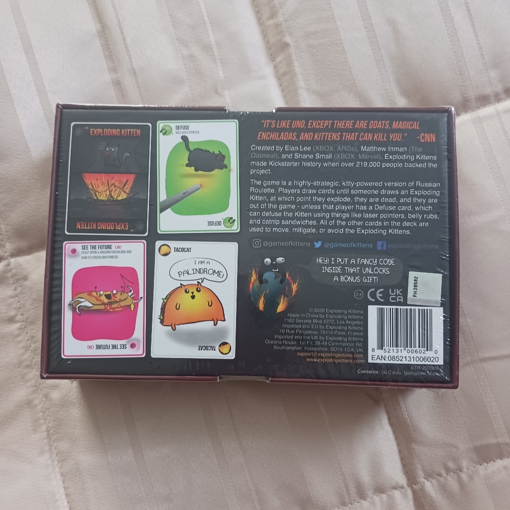 Exploding kittens game - Picture 2 of 2